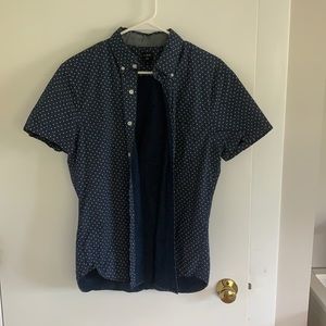 J.Crew Men’s Patterned Short Sleeve Button Down